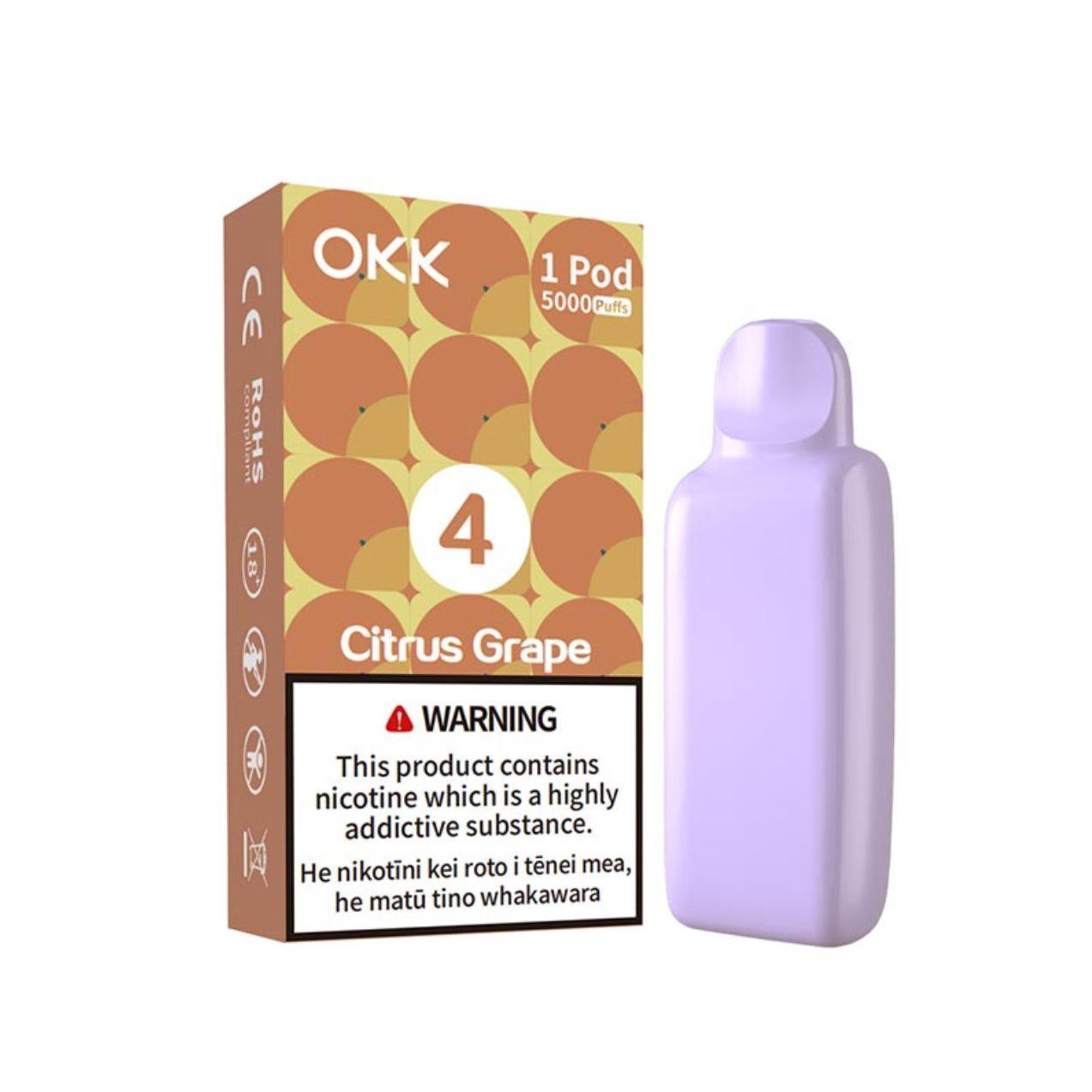 OKK Cross | 5000 Puffs | Prefilled Replacement Pod - Vape Express