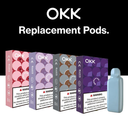 OKK Cross | 5000 Puffs | Prefilled Replacement Pod - Vape Express