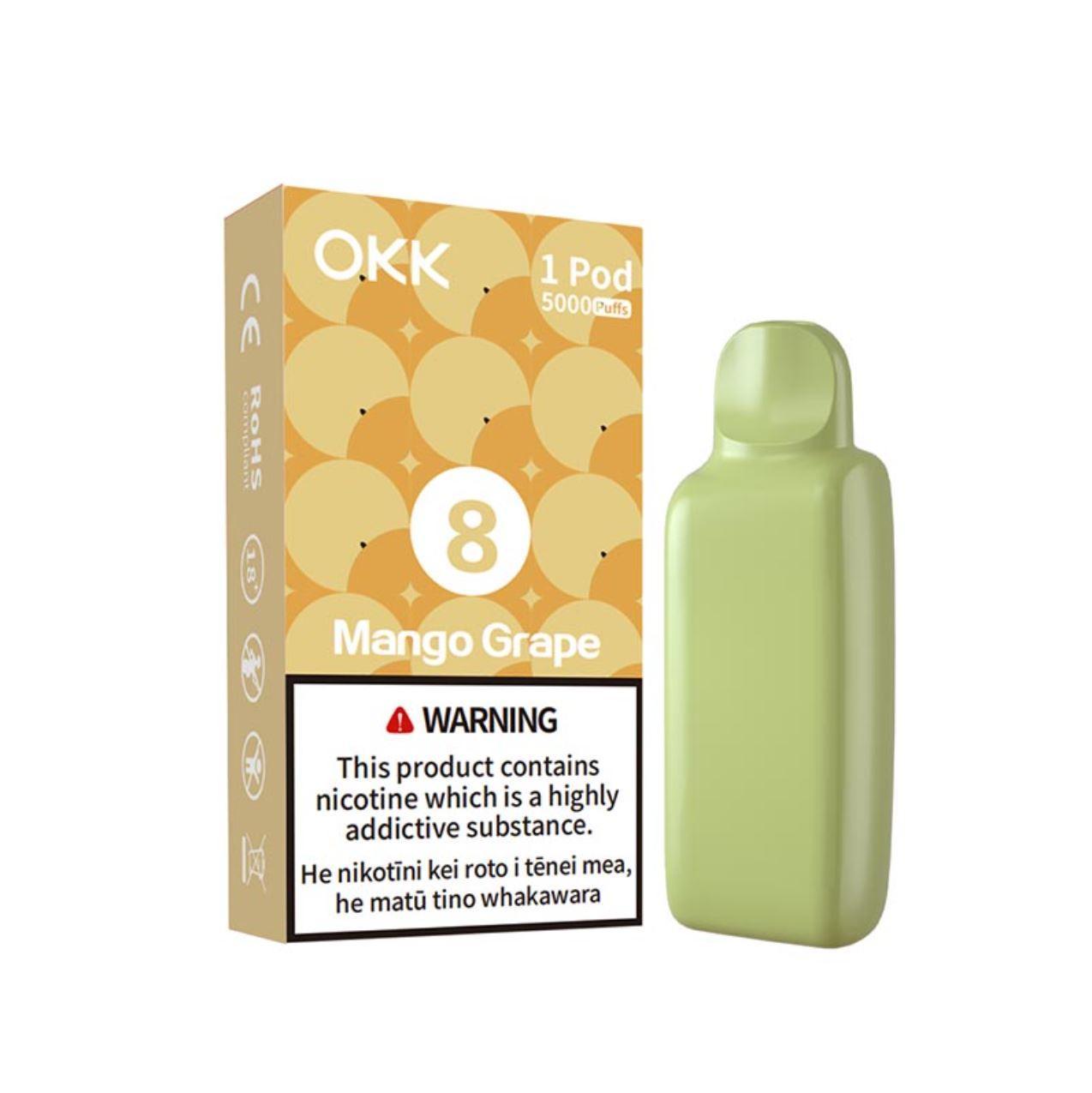 OKK Cross | 5000 Puffs | Prefilled Replacement Pod - Vape Express