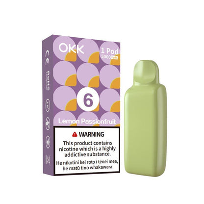 OKK Cross | 5000 Puffs | Prefilled Replacement Pod - Vape Express