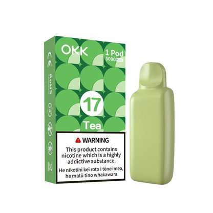 OKK Cross | 5000 Puffs | Prefilled Replacement Pod - Vape Express