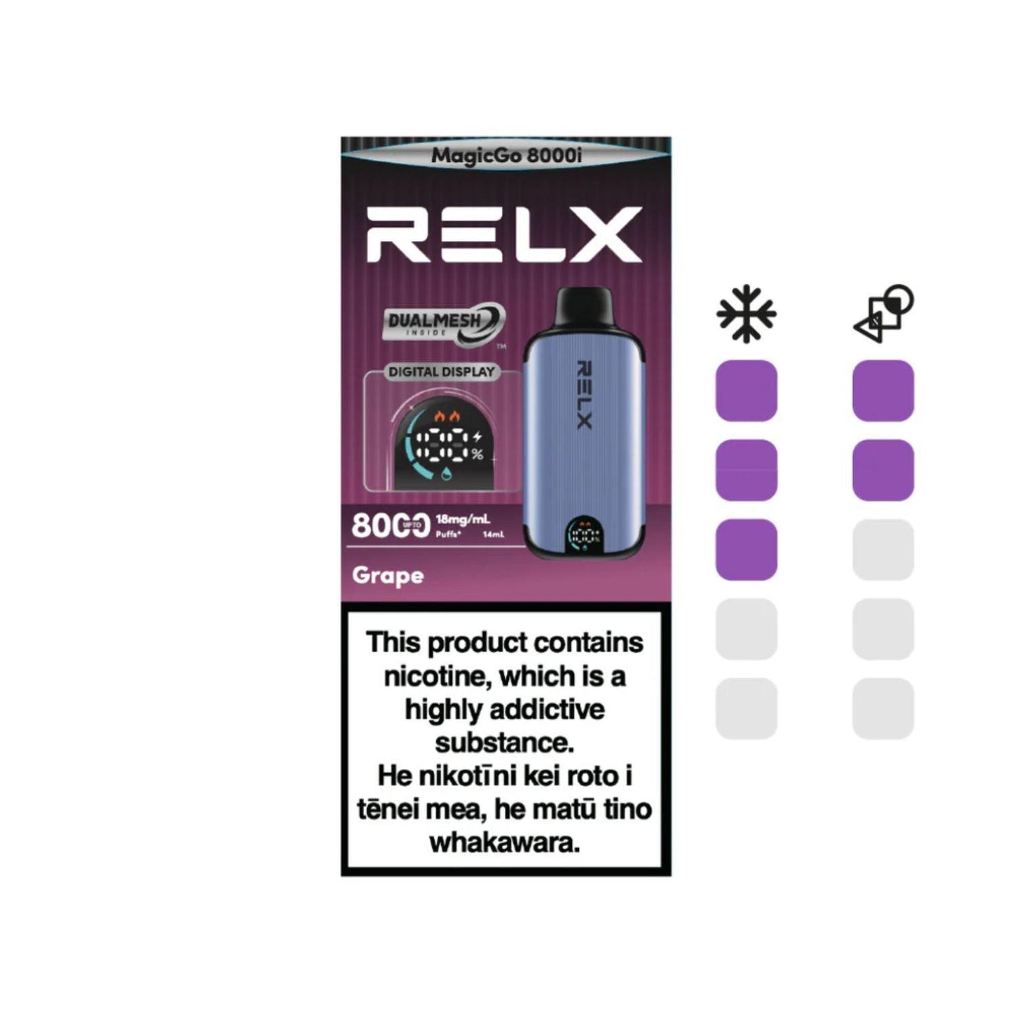 RELX | MagicGo | 8000 Puffs | Single Use Disposable Vape - Vape Express