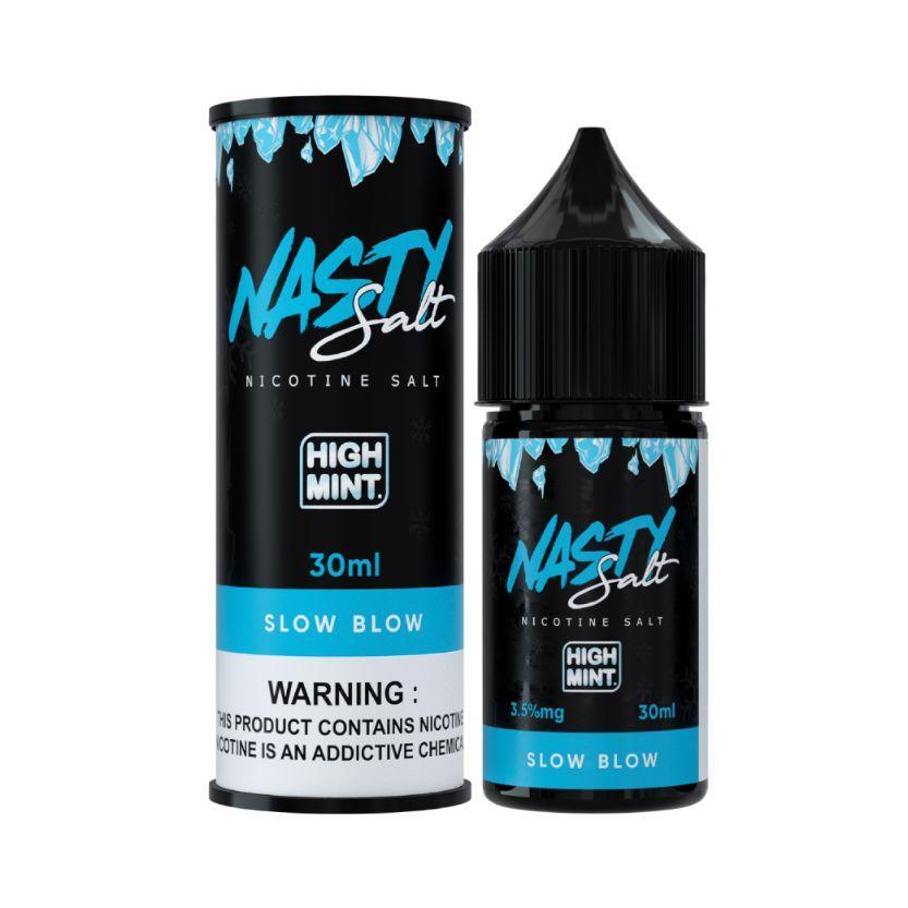 Slow Blow [High Mint] (Pineapple Lime Soda) Nic Salts by NASTY Juice - Vape Express