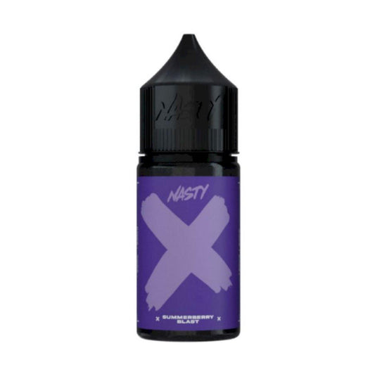 Summerberry Blast (Raspberry+Blueberry+Strawberry) Nic Salts by NASTY X - Vape Express