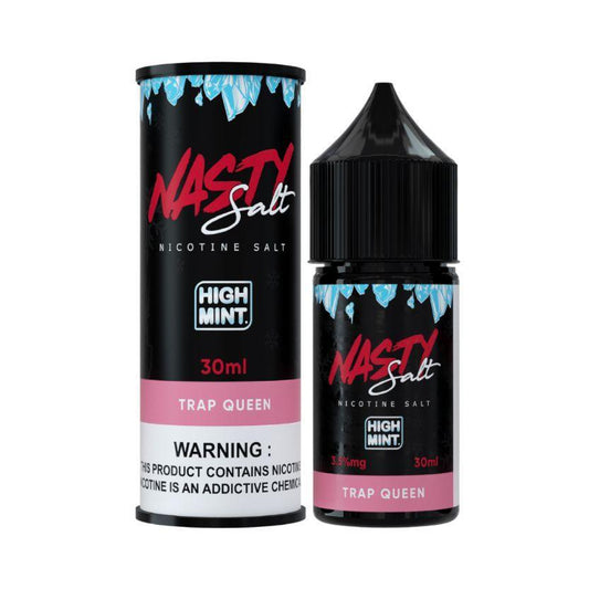 Trap Queen [High Mint] (Strawberry Ice) Nic Salts by NASTY Juice - Vape Express