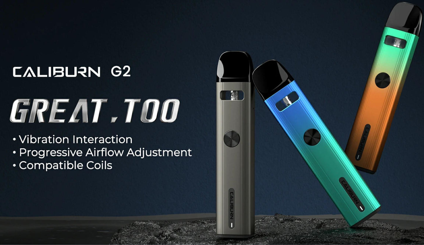 Uwell Caliburn G2 Pod System Kit - Vape Express