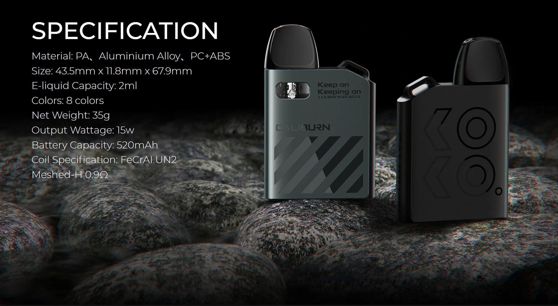 Uwell Caliburn KOKO AK2 Pod System Kit - Vape Express