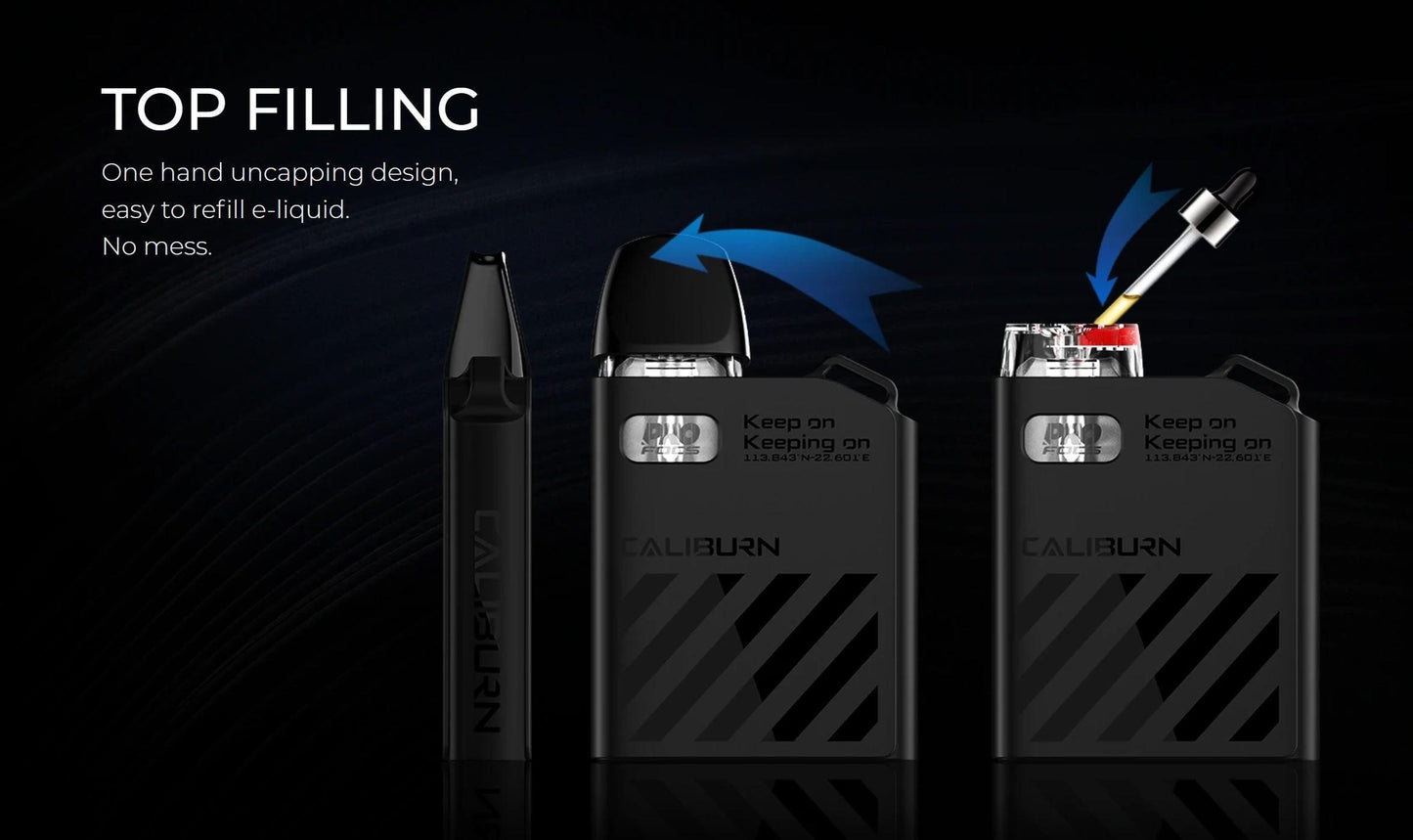 Uwell Caliburn KOKO AK2 Pod System Kit - Vape Express