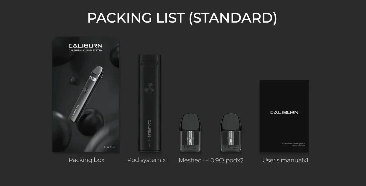 Uwell | Caliburn A2 | Pod Vape Kit - Vape Express