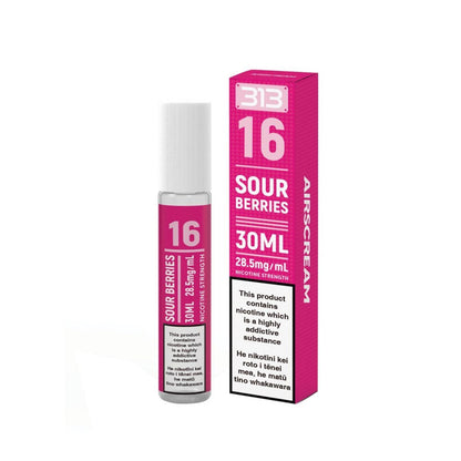 AIRSCREAM Airspops Salts | Sour Berries (Pink Crystal)