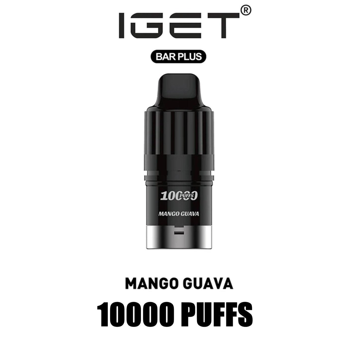 IGET Bar Plus v3.0 | 10000 Puffs | Prefilled Replacement Pod