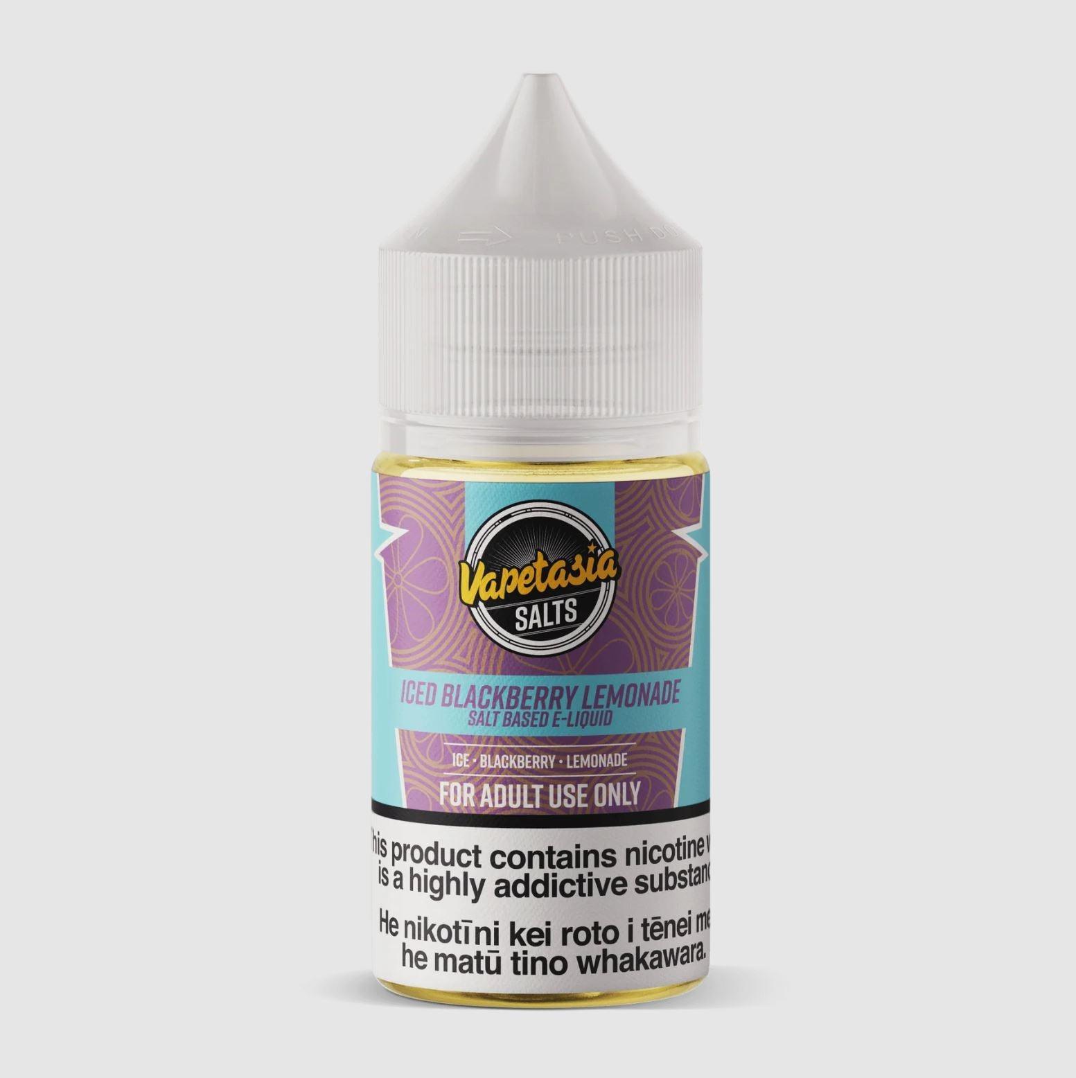 VAPETASIA Salts | Blackberry Lemon (Ice) - Vape Express