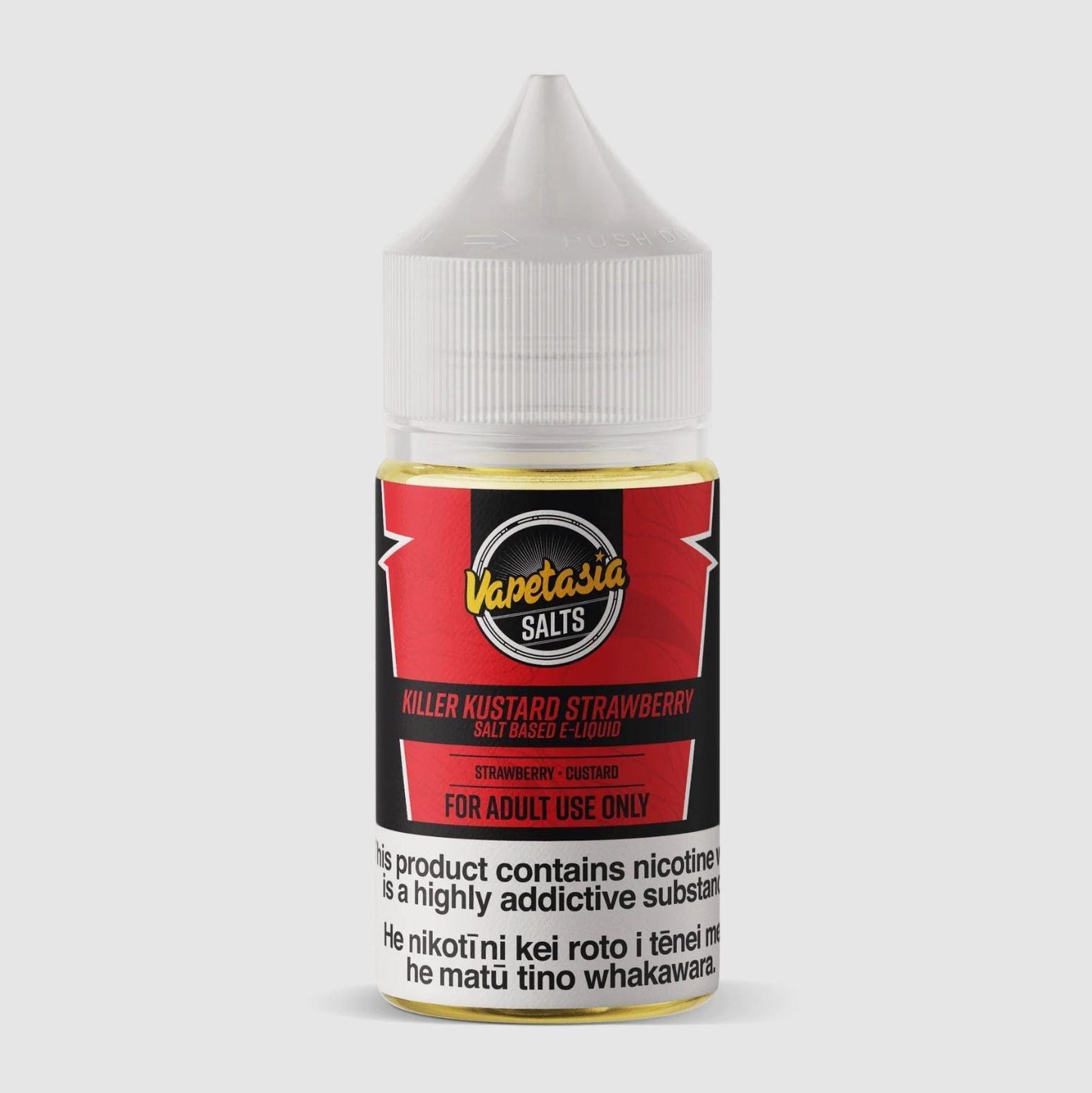 VAPETASIA Salts | Strawberry Custard - Vape Express