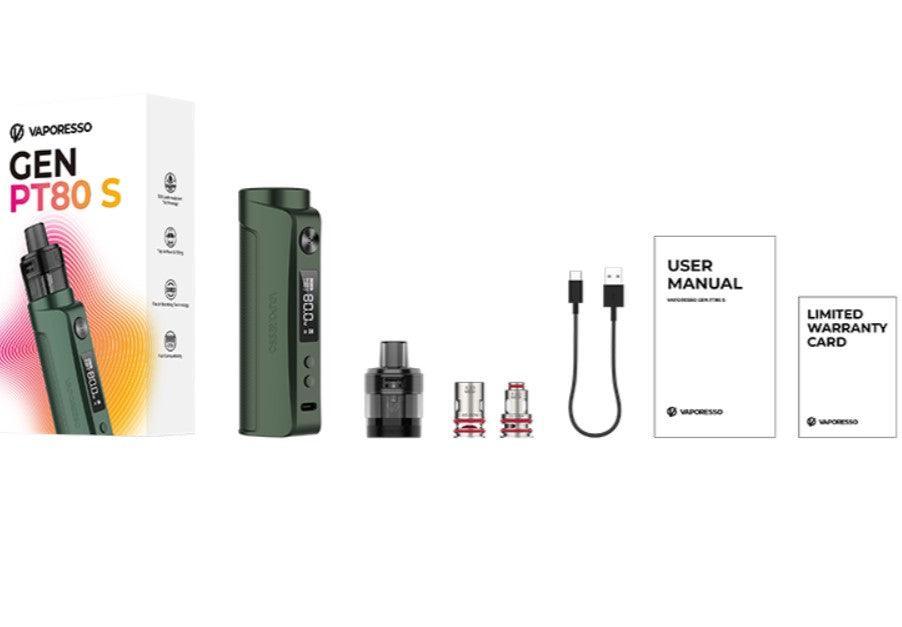 VAPORESSO | GEN PT80 S | 80W Pod Mod Kit - Vape Express