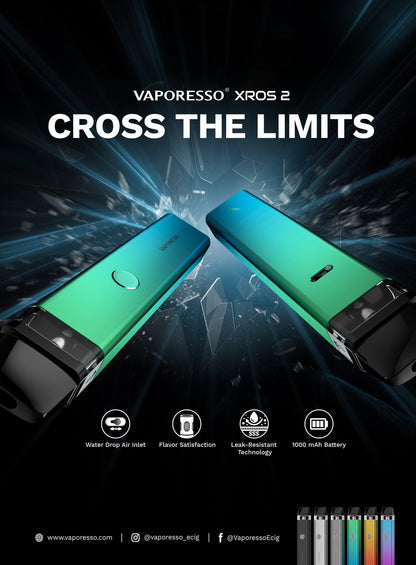 Vaporesso XROS 2 Refillable Pod Kit - Vape Express