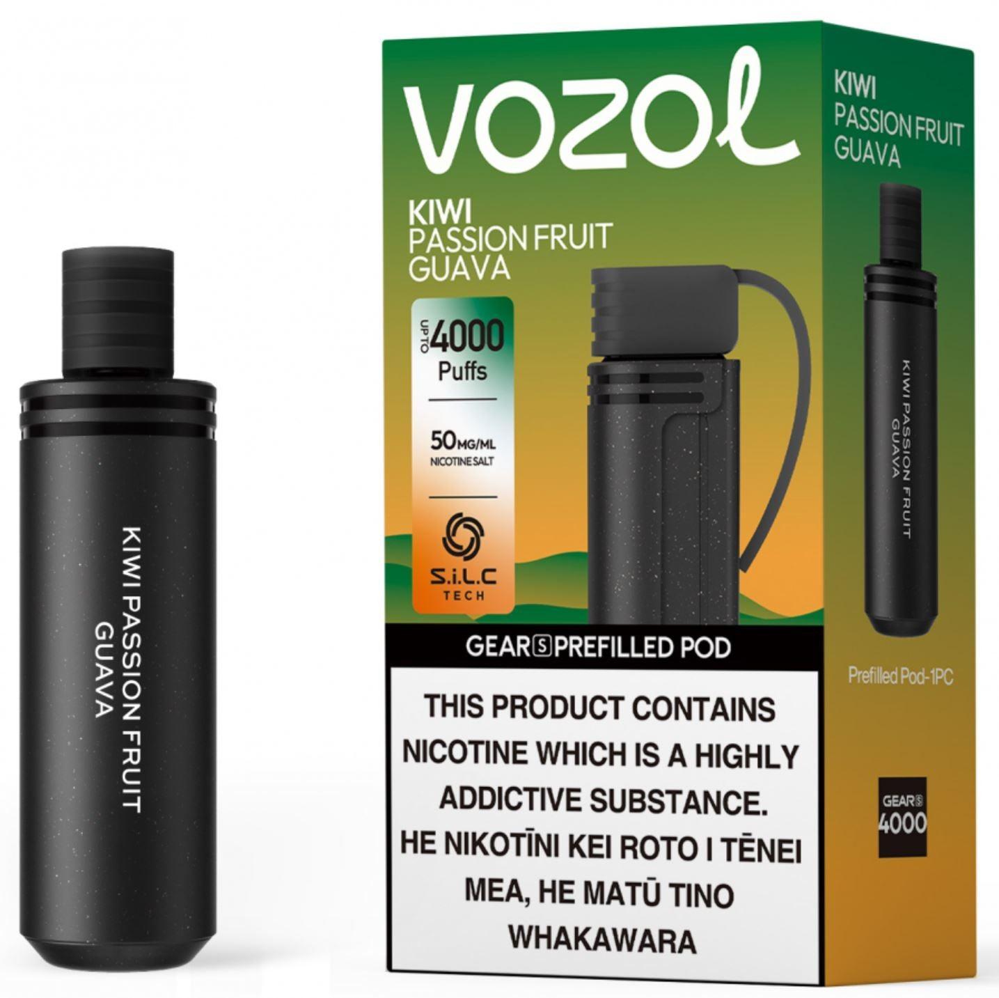 Vozol Gear S | 4000 Puffs | Prefilled Replacement Pod - Vape Express