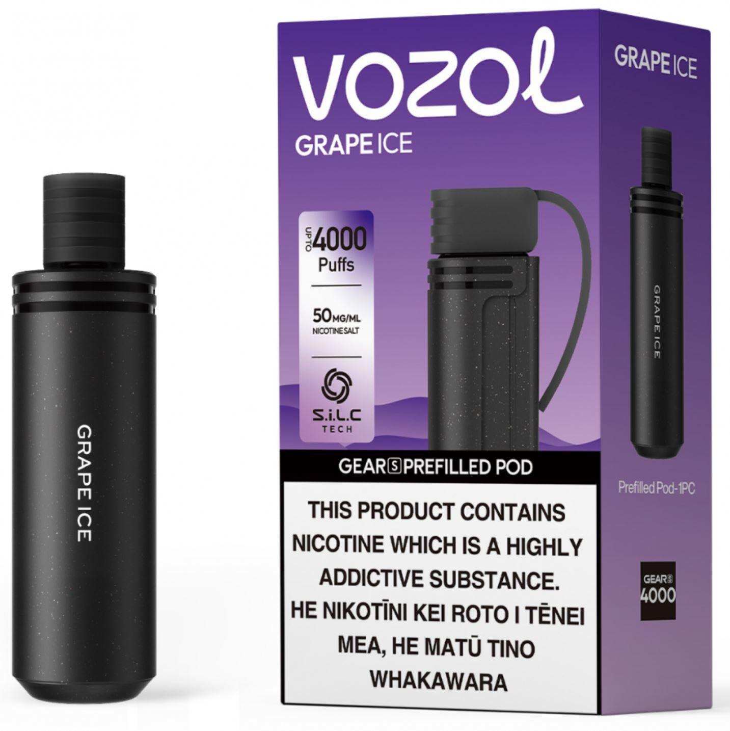 Vozol Gear S | 4000 Puffs | Prefilled Replacement Pod - Vape Express