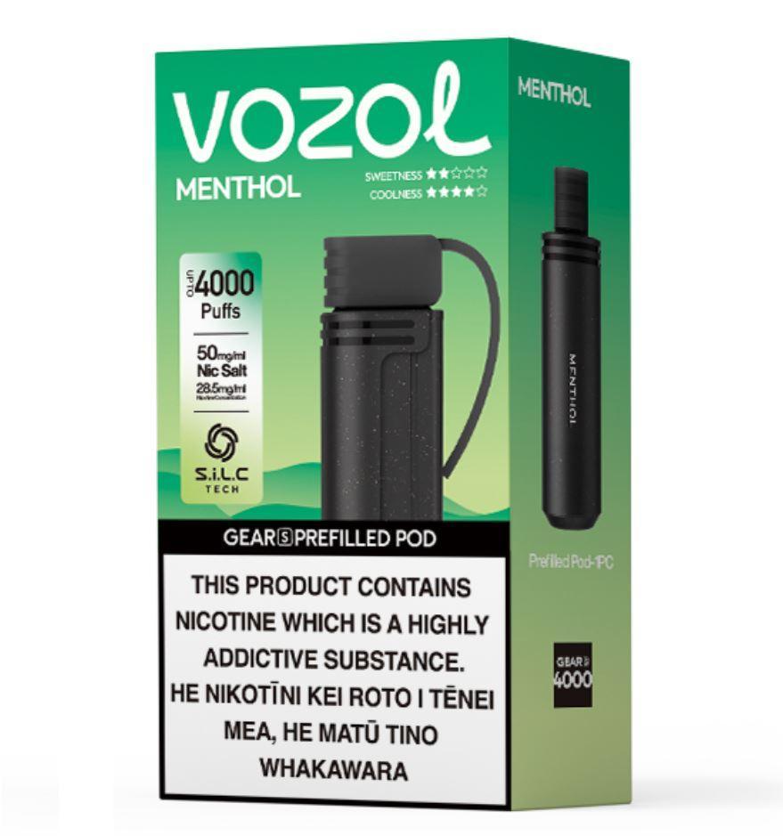 Vozol Gear S | 4000 Puffs | Prefilled Replacement Pod - Vape Express