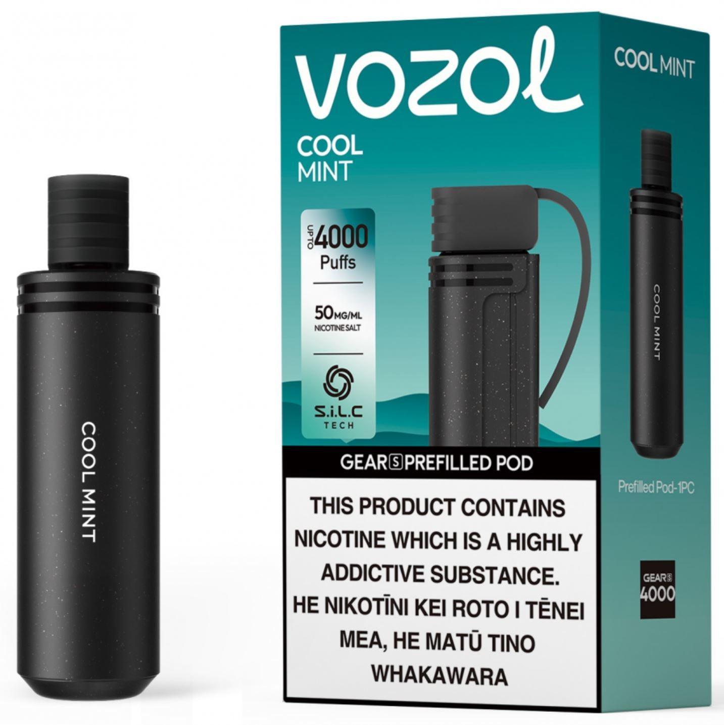 Vozol Gear S | 4000 Puffs | Prefilled Replacement Pod - Vape Express