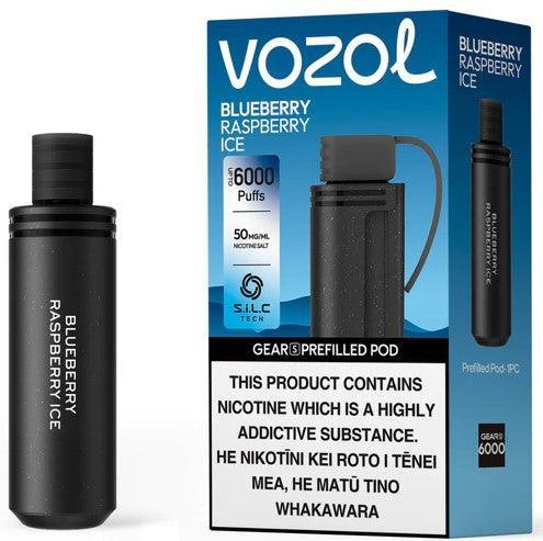 Vozol Gear S | 6000 Puffs | Prefilled Replacement Pod - Vape Express