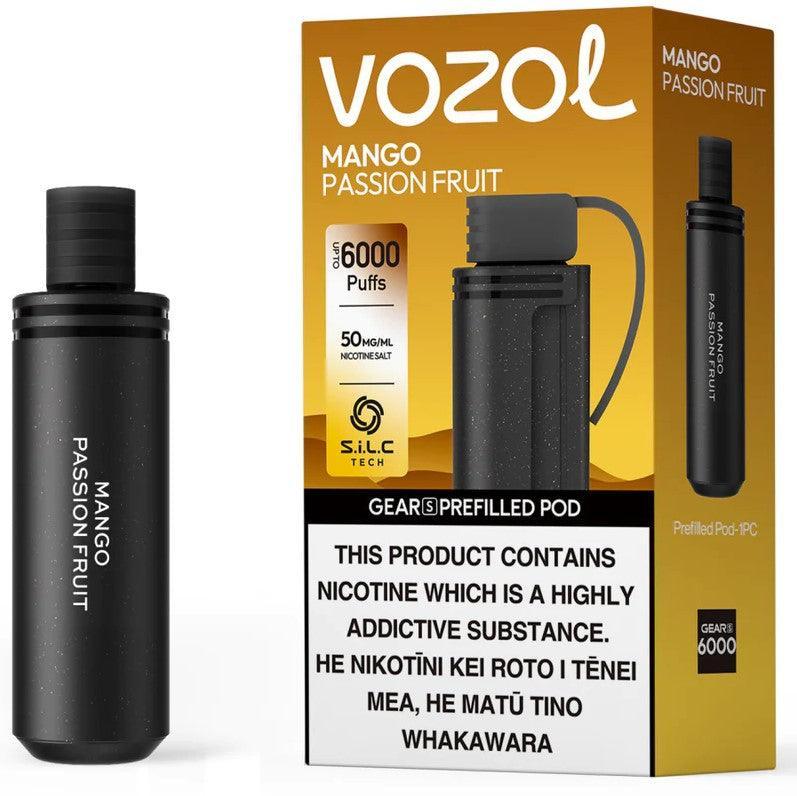 Vozol Gear S | 6000 Puffs | Prefilled Replacement Pod - Vape Express