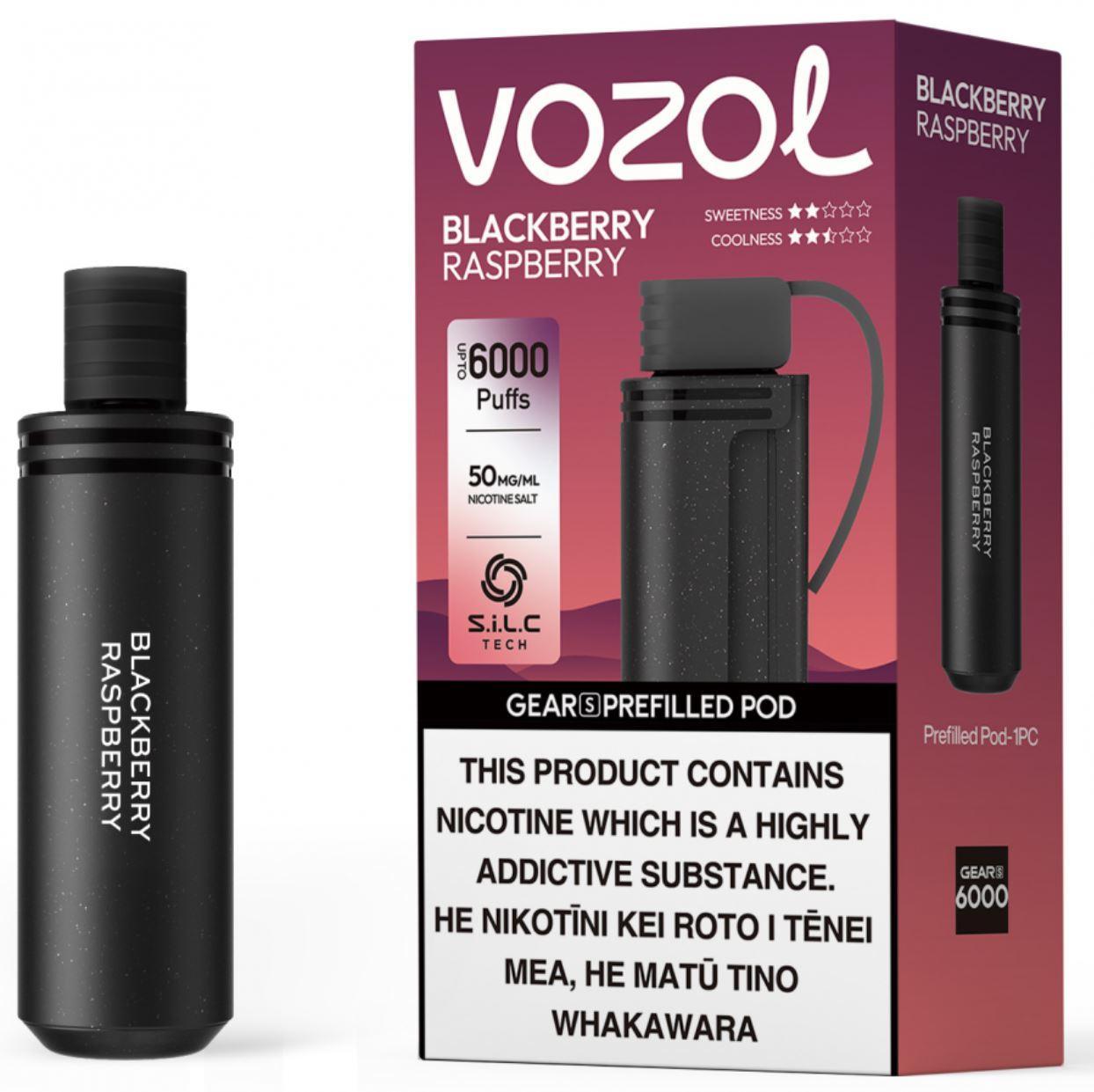 Vozol Gear S | 6000 Puffs | Prefilled Replacement Pod - Vape Express