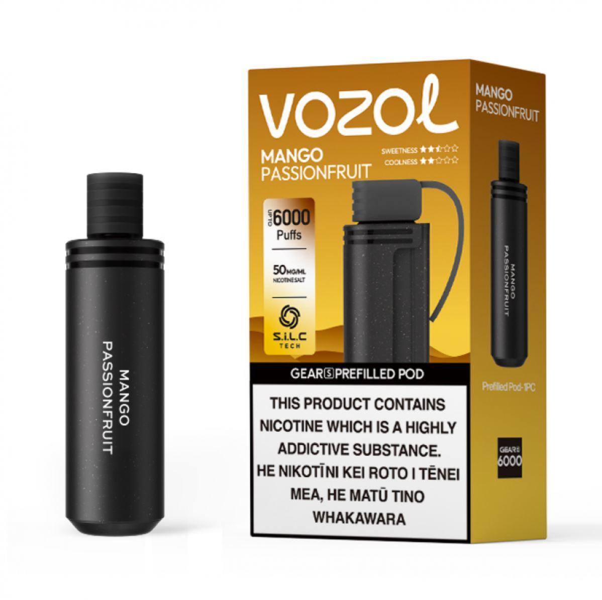 Vozol Gear S | 6000 Puffs | Prefilled Replacement Pod - Vape Express